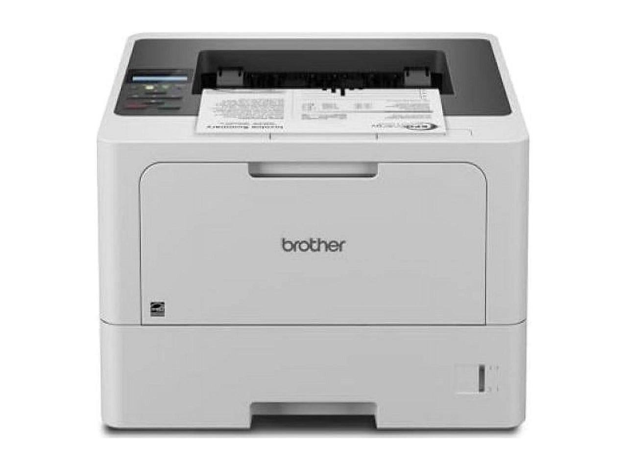Alt View 8. Brother - Brother HL-L5210DN Business Monochrome Laser Printer with Duplex Printing and Networking - Gray.