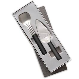Rada - Cutlery Pie A 'La Mode Serving Set with Gift Box, Handles - Black
