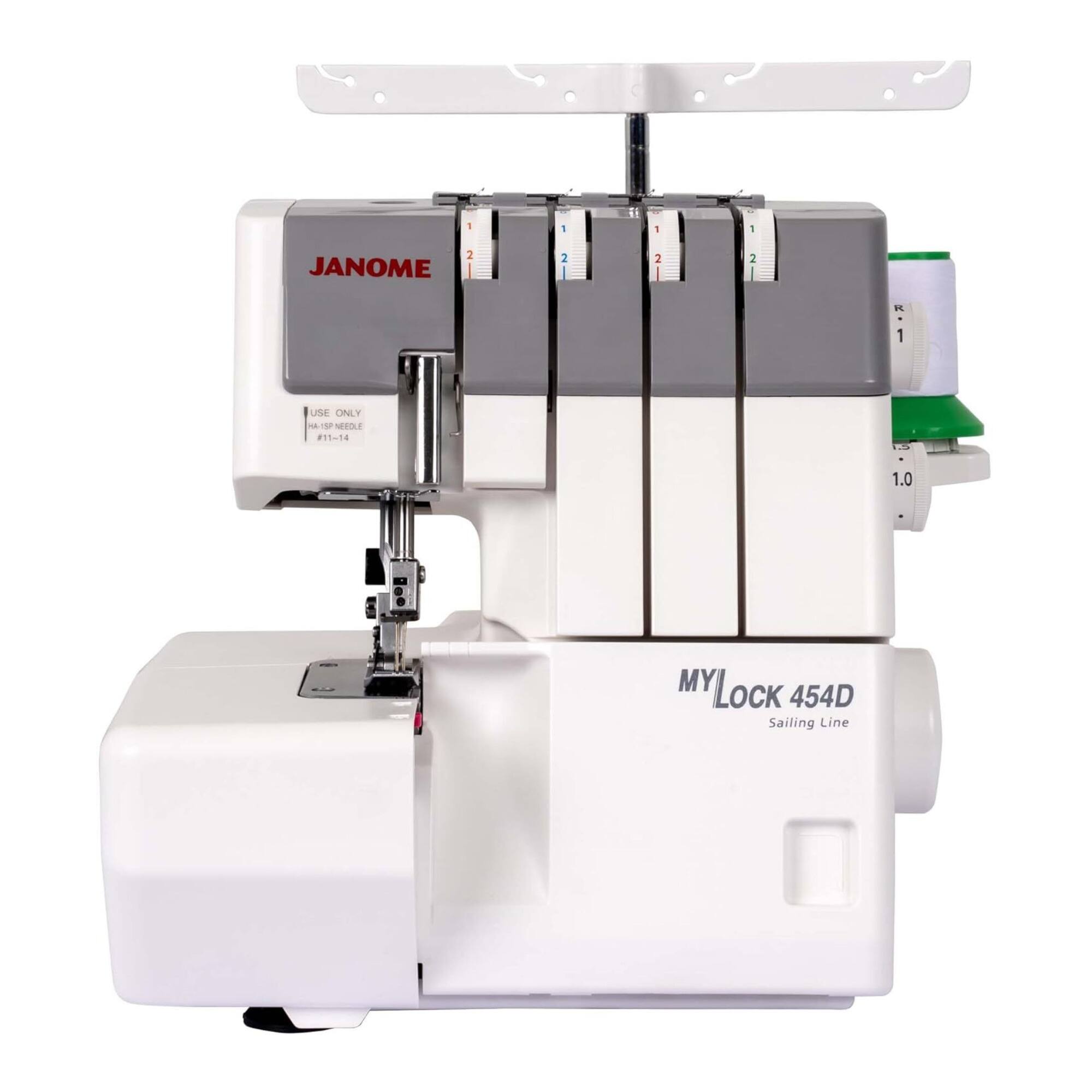- 1 - 1 1 JANOME 2 2 i IN 1 USE ONLY PA A NEROLE 1 1.0 MY LOCK 454D Sailing Line