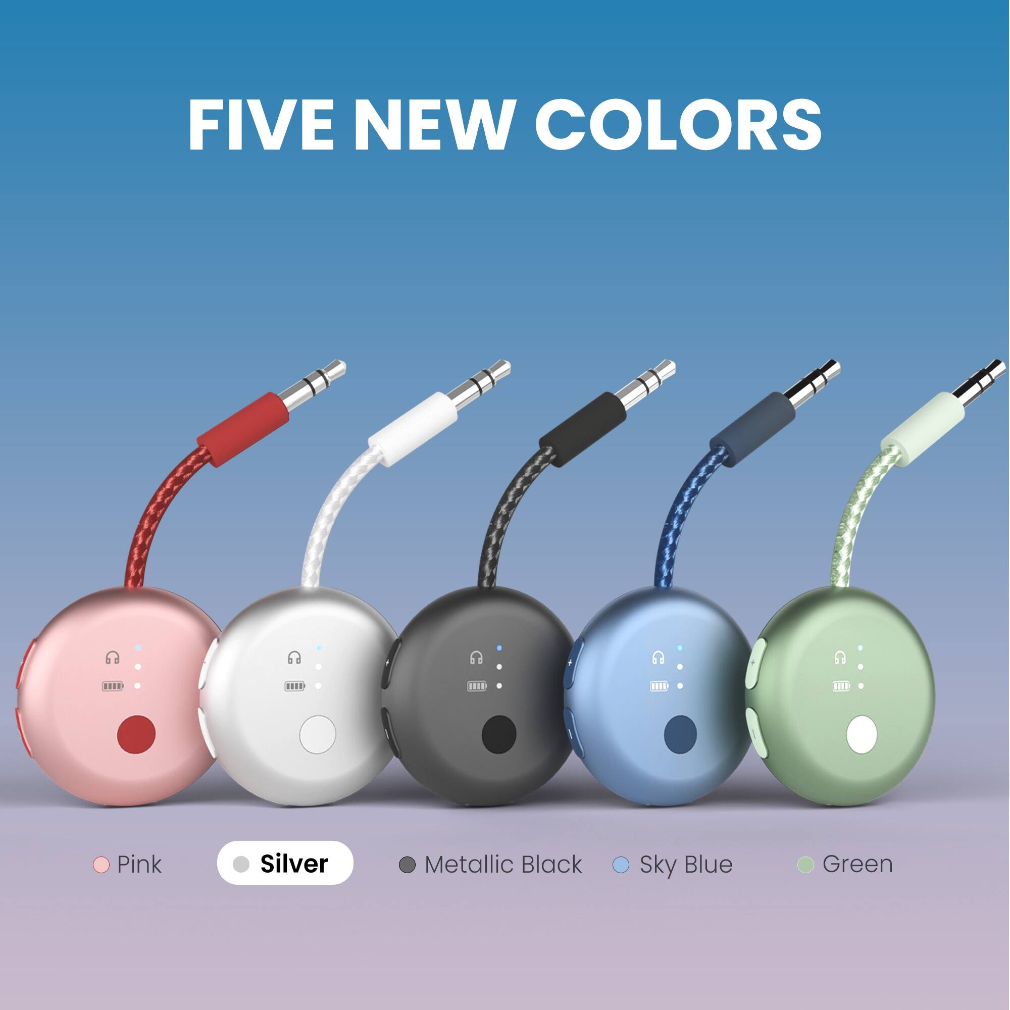 Alt View 1. Avantree - SoundJet R1 – 25Hr Airplane Bluetooth Adapter for All AirPods (Pro/Max).