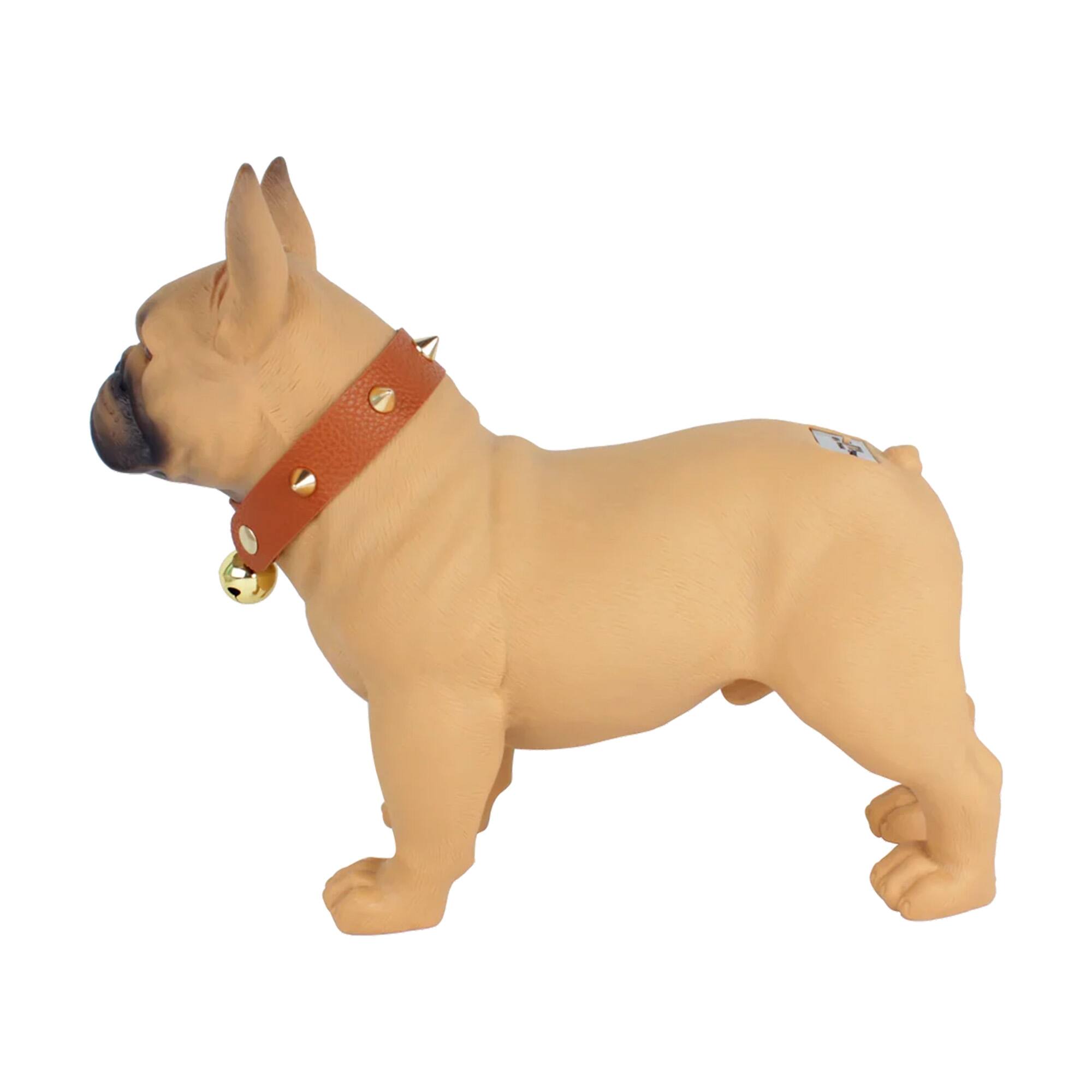 Alt View 10. Max Power - Max Power Bulldog Style Rechargeable Bluetooth Speaker with FM Radio, Brown.