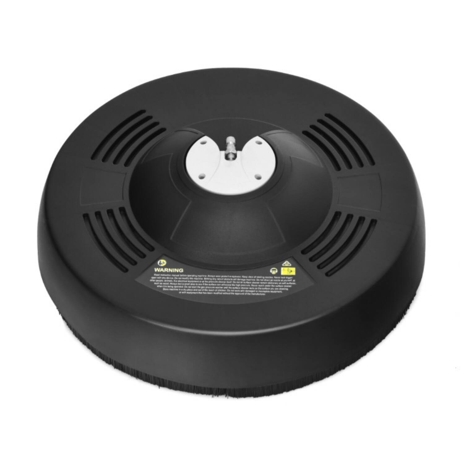 Alt View 5. LUCKY ONE - 16 Inch Surface Cleaner Pressure Washer Attachment with 2 Nozzles & Wands - For Patio/Driveway - Black.
