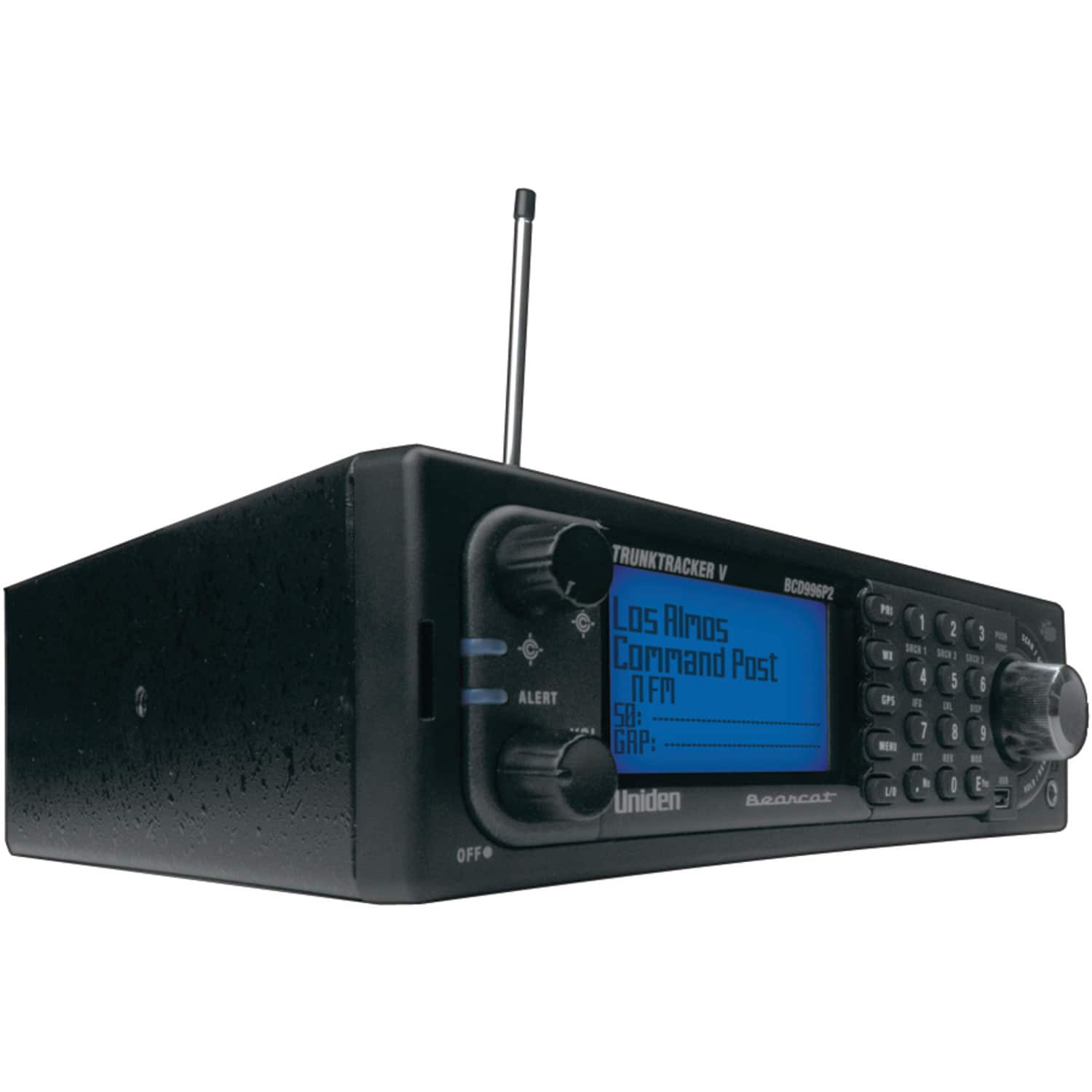 Uniden - Bcd996p2 Trunktracker V Digital Mobile Scanner - Black