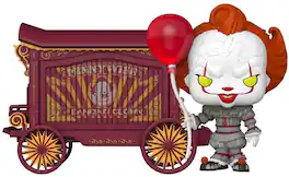 Funko - POP! Town: Welcome to Derry - Pennywise & Wagon - COLLECTIBLES - Multicolor