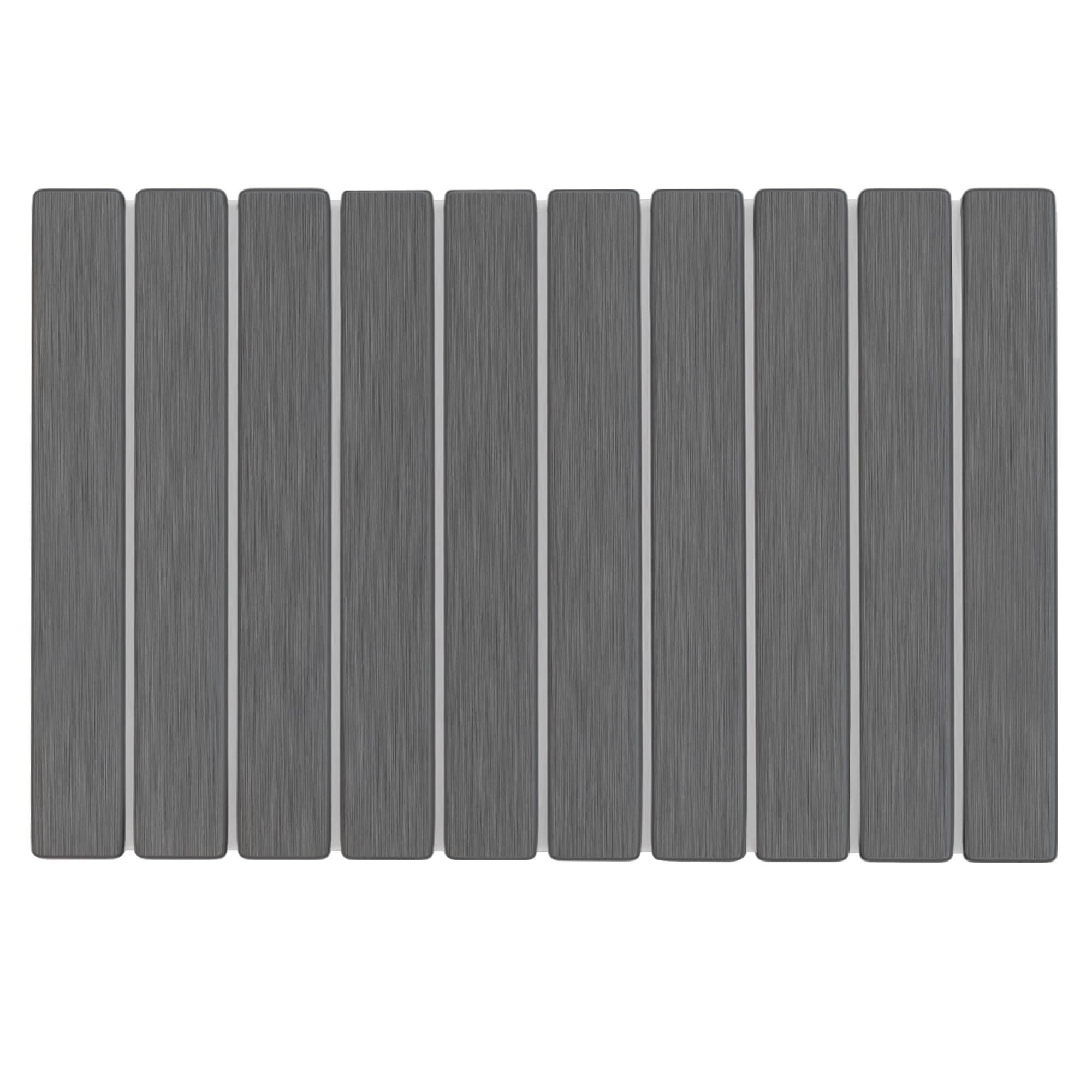 Alt View 1. Paradigms Interiors - Foldable Stone Bath Mat  Quick-dry Diatomaceous Earth Rug With Pvc Anti-slip Base Bathroom Kitchen Pet-friendly Water Ab - White.