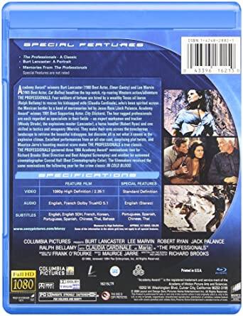 Alt View 1. The Professionals   - BLU-RAY.