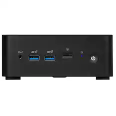 Front. MSI - Cubi NUC Desktop - Intel Core 7-150U - 32GB Memory - 1TB SSD - Black.