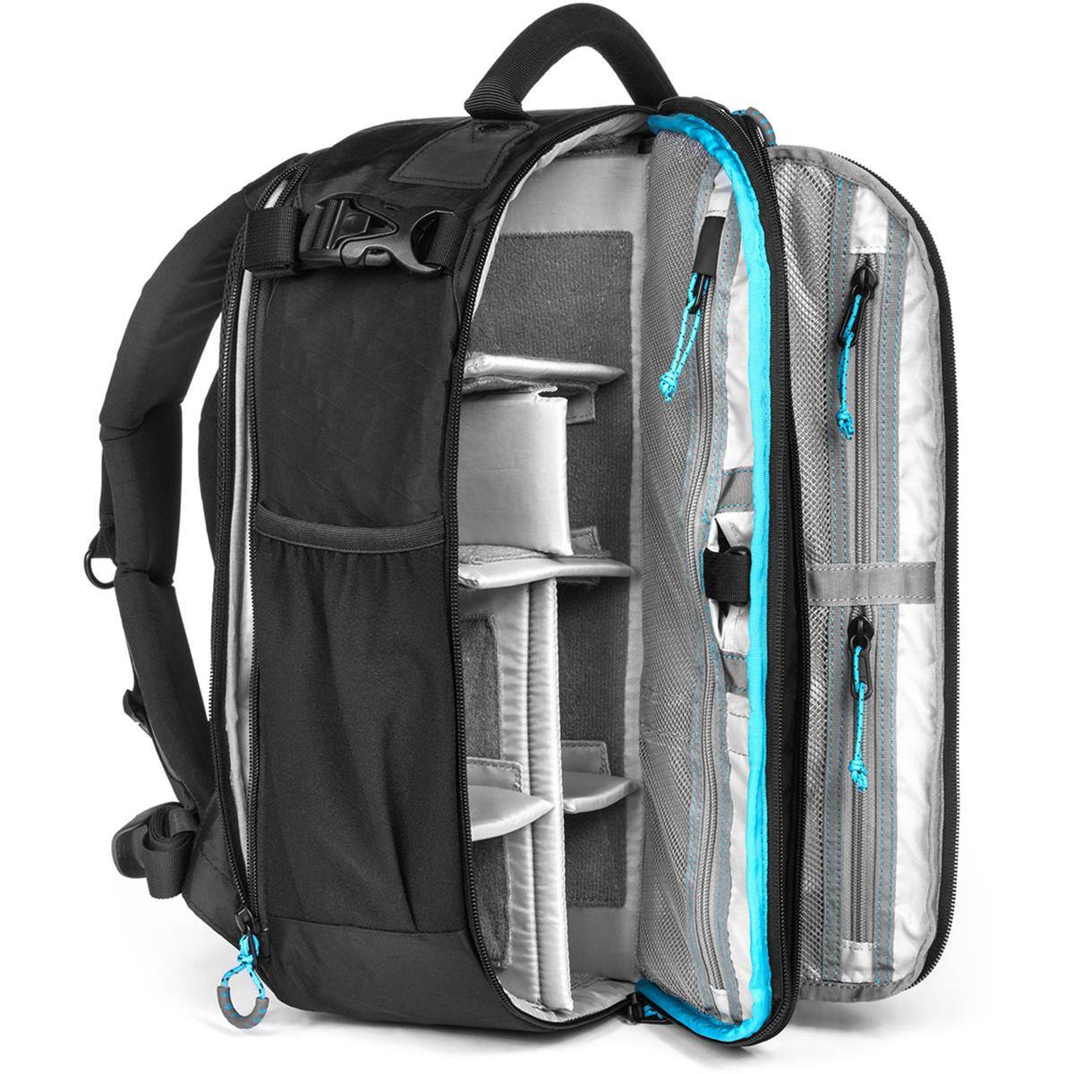 Alt View 4. Gura Gear - Gura Gear Kiboko 2.0 Backpack with Laptop Sleeve, 16L, Black.