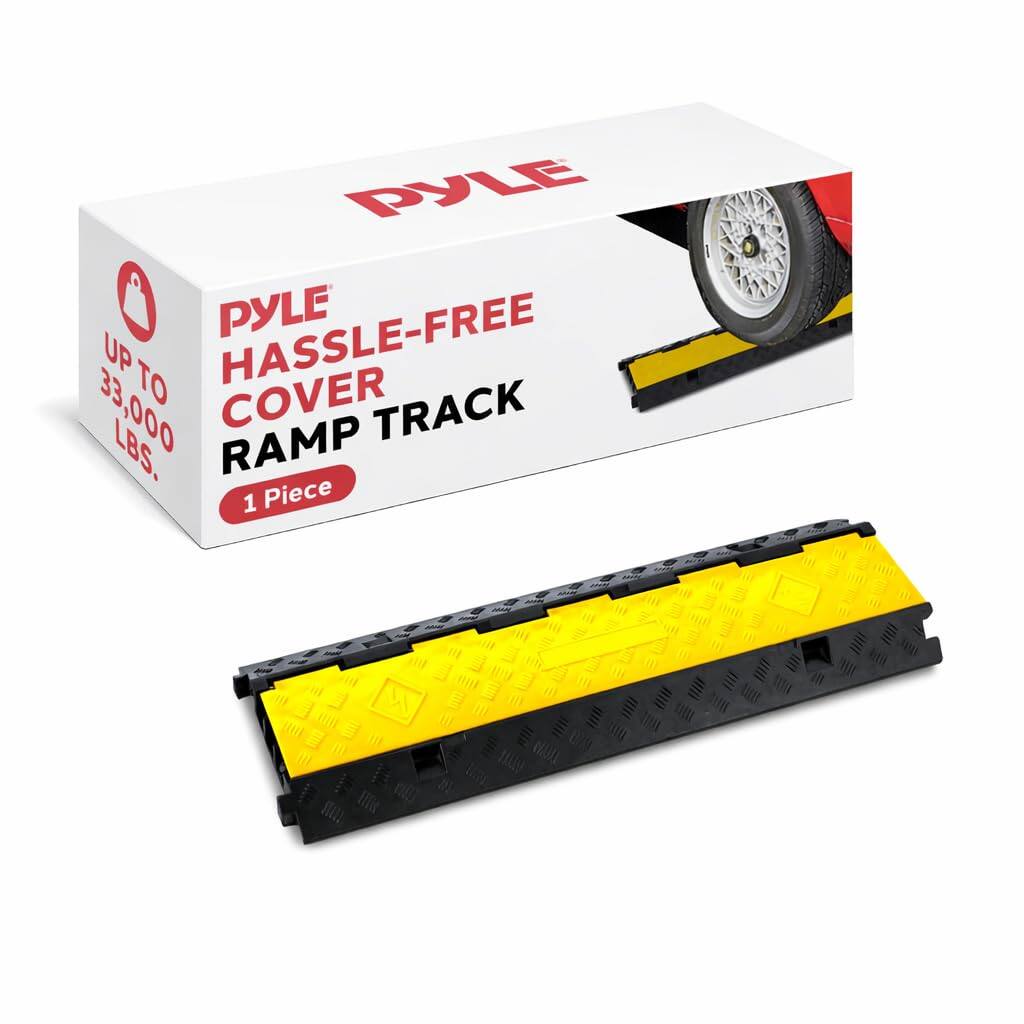 PYLE HASSLE-FREE COVER RAMP TRACK  
UP TO 33,000 LBS.  
1 Piece