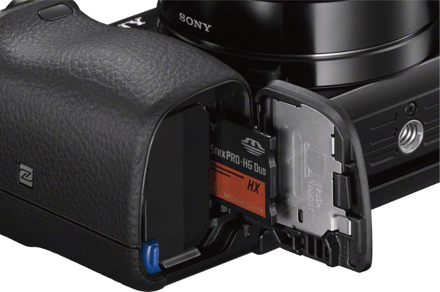 Alt View 13. Sony - Alpha a6000 Mirrorless Camera Two Lens Kit with 16-50mm and 55-210mm Lenses - Black.