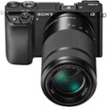 Alt View Zoom 1. Sony - Alpha a6000 Mirrorless Camera Two Lens Kit with 16-50mm and 55-210mm Lenses - Black.