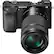 Alt View 1. Sony - Alpha a6000 Mirrorless Camera Two Lens Kit with 16-50mm and 55-210mm Lenses - Black.