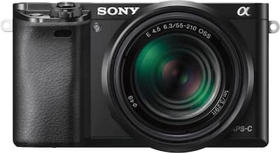 Sony Alpha a6000 Mirrorless Camera Two Lens Kit with 16 50mm and Sony Alpha a6000 Mirrorless Camera Two Lens Kit with 16 50mm and