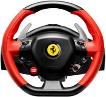 Thrustmaster - Ferrari 458 Spider Racing Wheel for Xbox One - Black/Red/Yellow - Front_Zoom