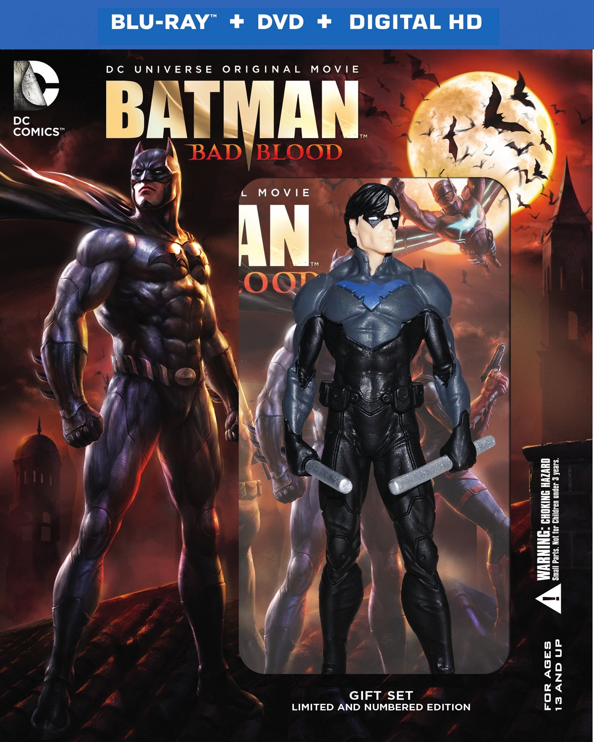 Batman: Bad Blood [Deluxe Edition] [Includes Digital Copy] [Blu-ray/DVD] [2  Discs] [2016] - Best Buy