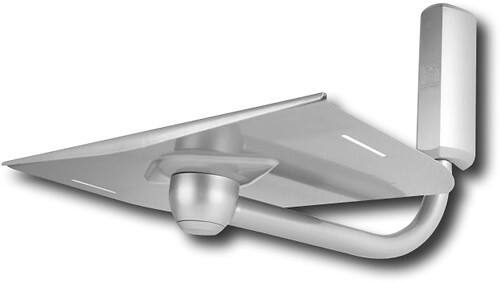 Front Standard. PrimeTime (Vantage Point) - Angled Wall Mount for TVs Up to 20" - Silver.