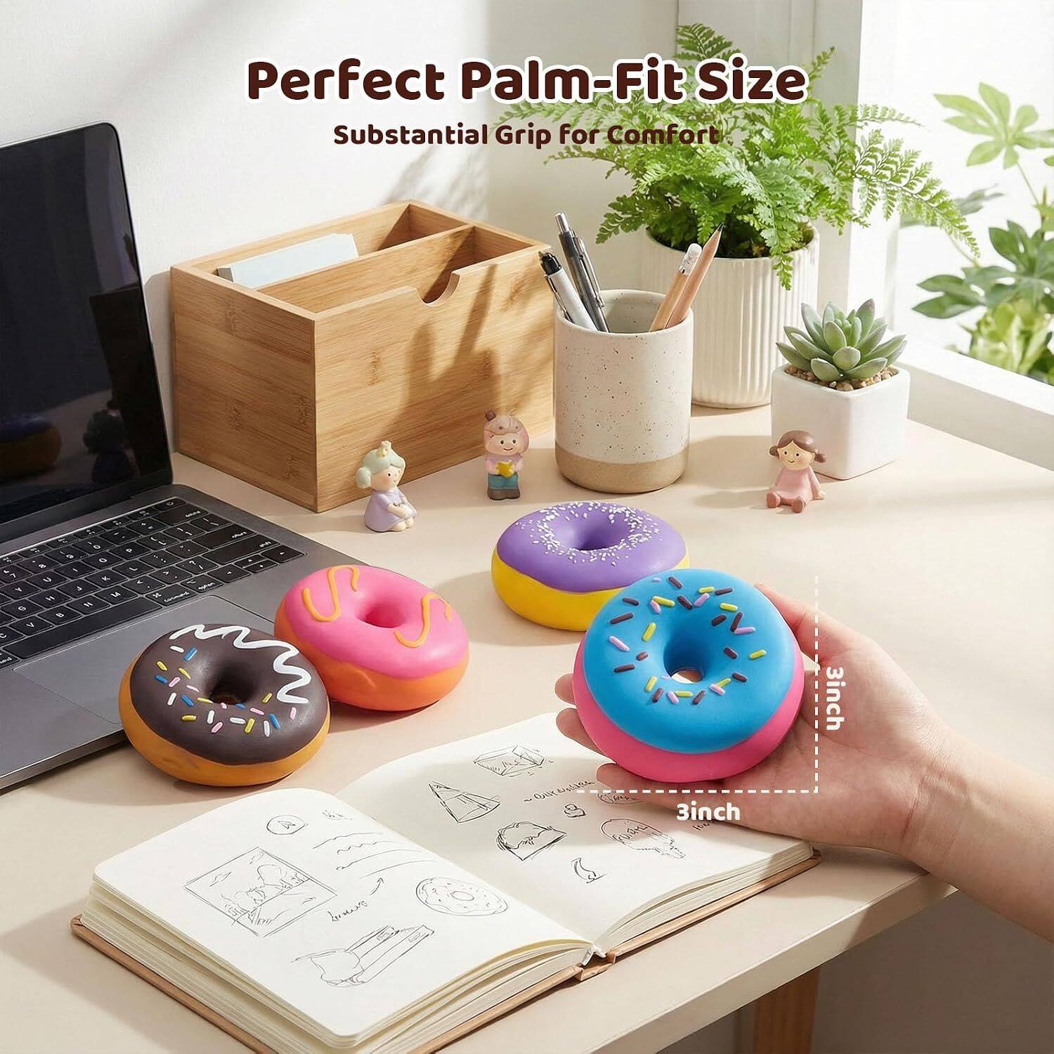 Perfect Palm-Fit Size  
Substantial Grip for Comfort