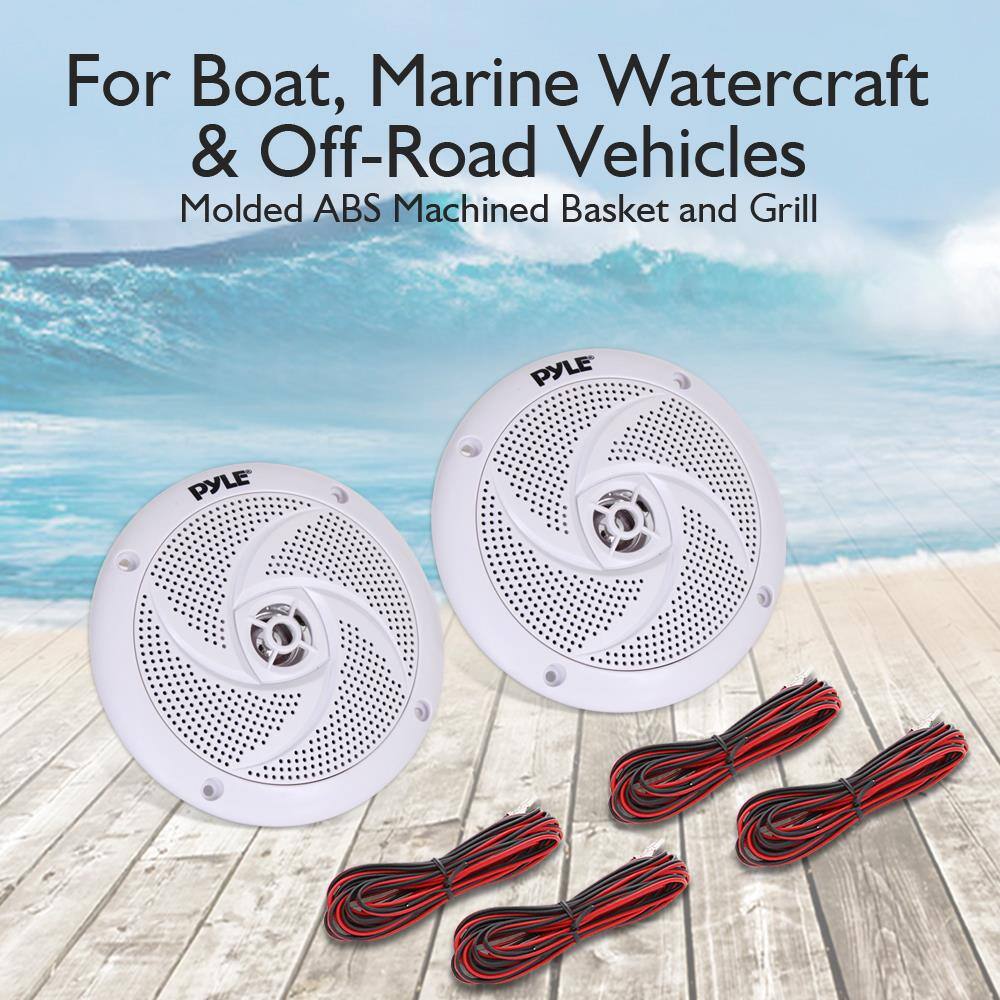 For Boat, Marine Watercraft & Off-Road Vehicles  
Molded ABS Machined Basket and Grill  

PYLE