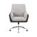 Angle. Linon Home Décor - Cavett Swivel Office Chair - Black and Gray.