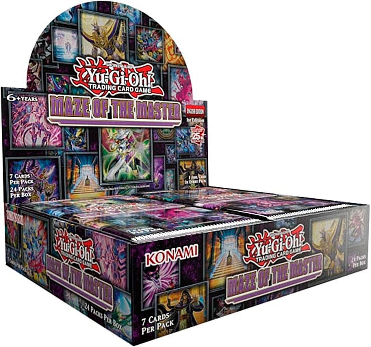 Konami - Yu-Gi-Oh Trading Card Game: Maze of the Master Booster Box - 24 Packs