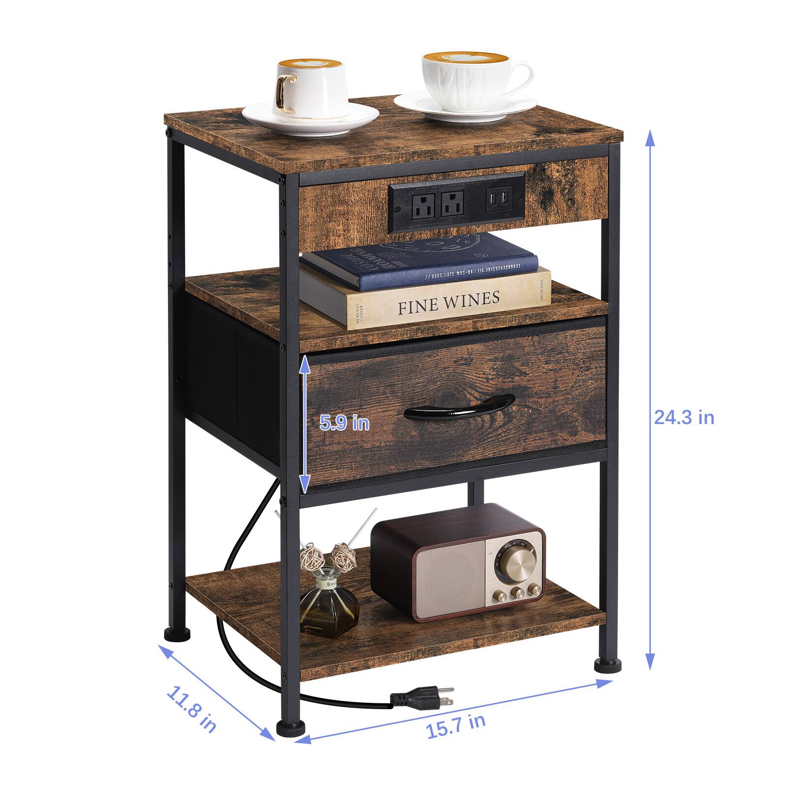 miH 19 dtrmat REat FINE WINES  
5.9 in  
24.3 in  
11.8 in  
15.7 in