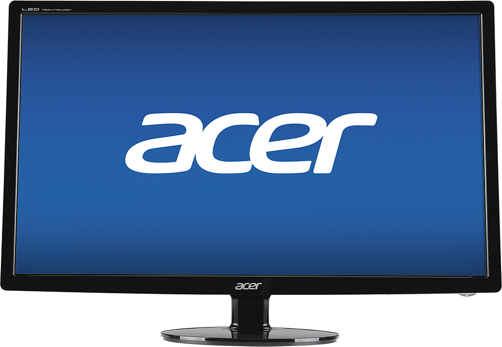 Zus vaas paperback Best Buy: Acer 27" LED HD Monitor Black S271HL DBID