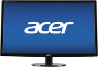 Front Zoom. Acer - 27" LED HD Monitor - Black.