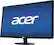 Left. Acer - 27" LED HD Monitor - Black.