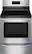 Front. Frigidaire - Gallery 5.7 Cu. Ft. Self-Cleaning Freestanding Electric Convection Range - Stainless steel.