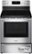 Alt View Zoom 1. Frigidaire - Gallery 5.7 Cu. Ft. Self-Cleaning Freestanding Electric Convection Range - Stainless steel.
