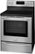 Left Zoom. Frigidaire - Gallery 5.7 Cu. Ft. Self-Cleaning Freestanding Electric Convection Range - Stainless steel.