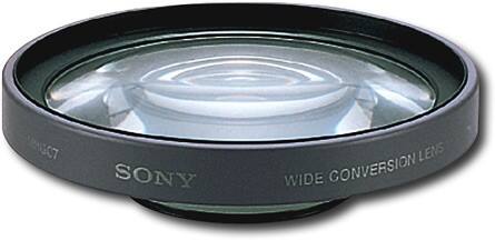 Front Standard. Sony - 0.7x Wide-Angle Lens.