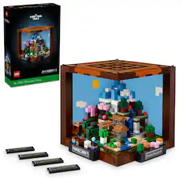 LEGO - Minecraft The Crafting Table Build and Display Set for Adults 21265