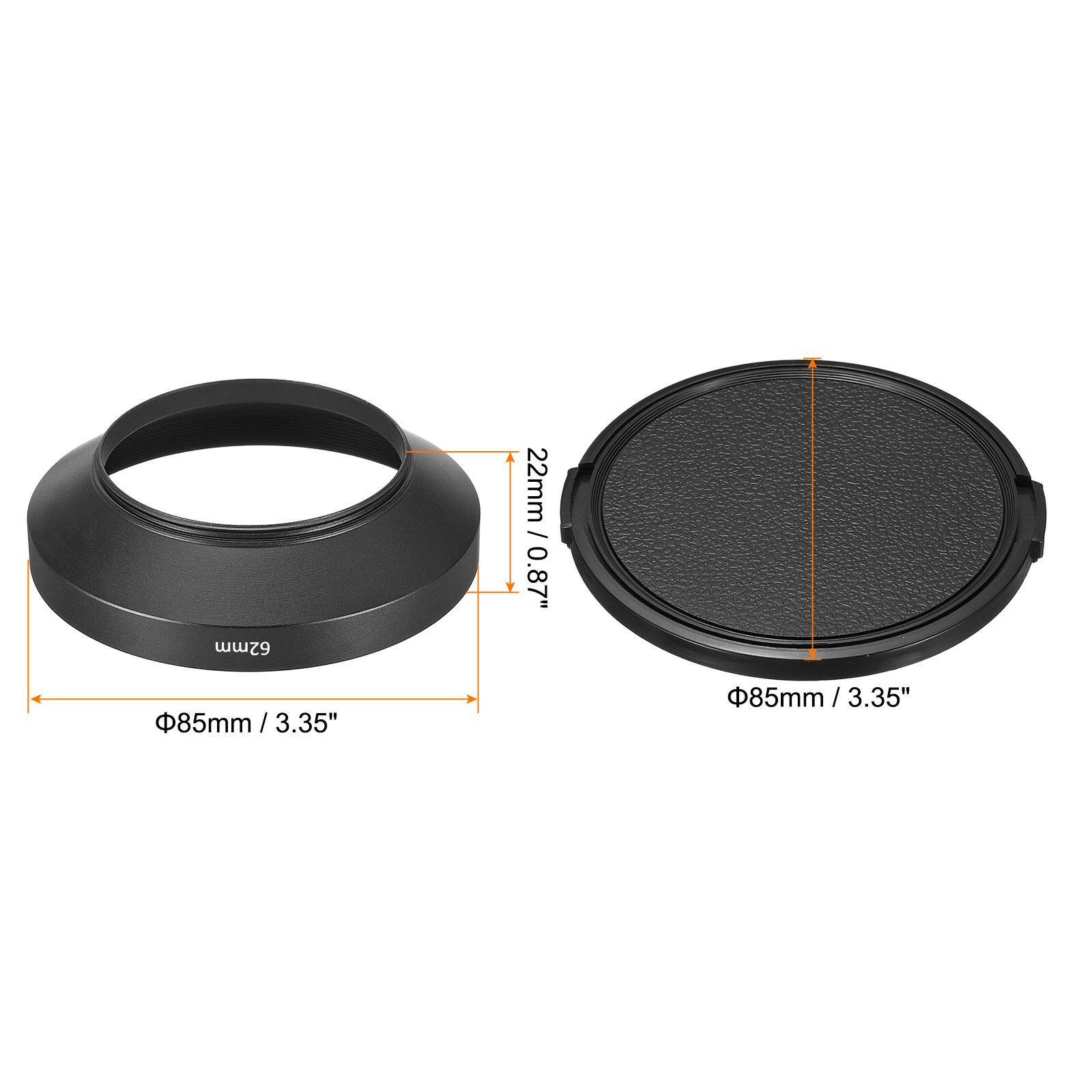 62mm 22mm I 0.87" 85mm / 3.35"