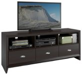 Front Zoom. CorLiving - Kansas TV Bench for Most Flat-Panel TVs Up to 60" - Espresso.