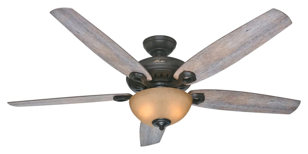 Front. Hunter - Valerian 60" Ceiling Fan - Brittany Bronze.