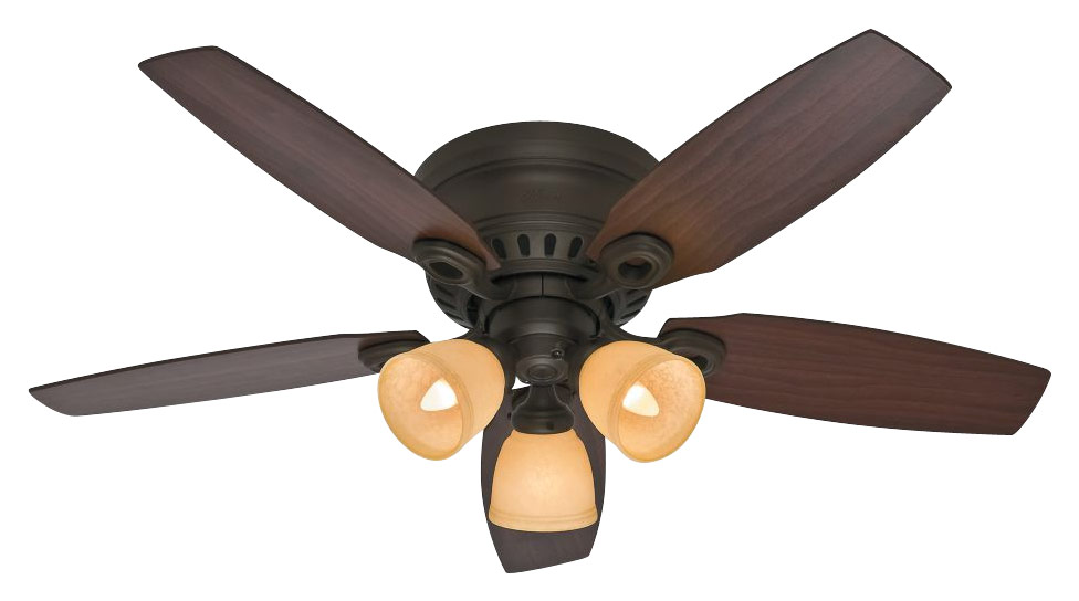 Hunter Hatherton 46" Ceiling Fan Bronze 52086 - Best Buy