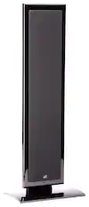 Front. MartinLogan - Motion SLM 4" Flat-Panel Speaker (Each) - Gloss Black.
