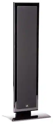 Front. MartinLogan - Motion SLM 4" Flat-Panel Speaker (Each) - Gloss Black.