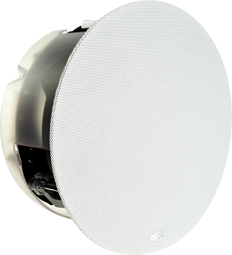 Angle View: MartinLogan - ElectroMotion R 8" In-Ceiling Speaker (Each) - Paintable White