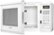Alt View Zoom 1. Panasonic - 1.2 Cu. Ft. Mid-Size Microwave - White.