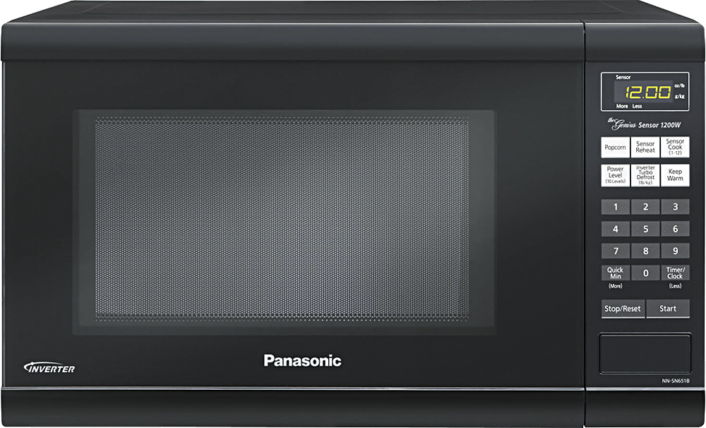 Panasonic NN-SN65KB Microwave Oven with Inverter Technology 1200W
