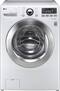LG - TurboWash 3.7 Cu. Ft. 12-Cycle High-Efficiency Steam Front-Loading Washer - White-Front_Standard