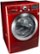 Angle Standard. LG - TurboWash 3.7 Cu. Ft. 12-Cycle High-Efficiency Steam Front-Loading Washer - Wild Cherry Red.