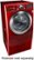 Alt View Standard 3. LG - TurboWash 3.7 Cu. Ft. 12-Cycle High-Efficiency Steam Front-Loading Washer - Wild Cherry Red.
