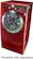Left Standard. LG - TurboWash 3.7 Cu. Ft. 12-Cycle High-Efficiency Steam Front-Loading Washer - Wild Cherry Red.