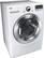 Angle Standard. LG - SteamDryer 7.3 Cu. Ft. 12-Cycle Ultra-Large Capacity Steam Electric Dryer - White.