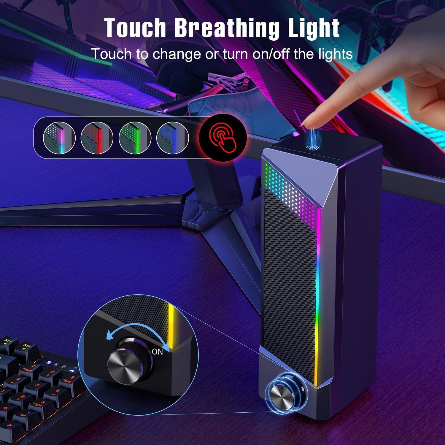 Touch Breathing Light  
Touch to change or turn on/off the lights