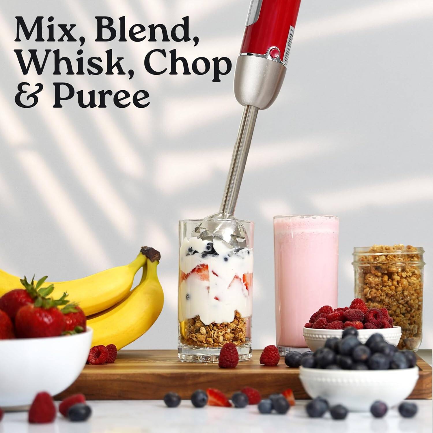 Mix, Blend, Whisk, Chop & Puree