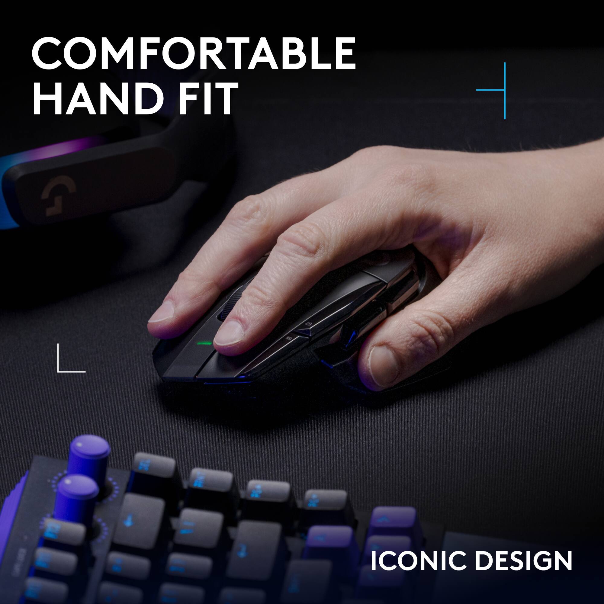 COMFORTABLE HAND FIT

ICONIC DESIGN